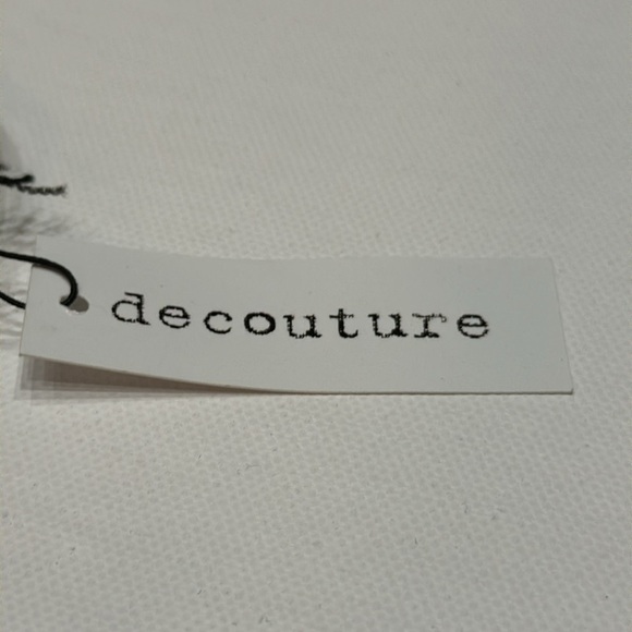 NWT DECOUTURE Statement  Geometric Shape Corded Necklace - Picture 3 of 6